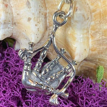 Load image into Gallery viewer, Tartan Bagpipes Necklace