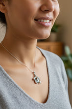 Load image into Gallery viewer, Tartan Bagpipes Necklace