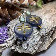 Load image into Gallery viewer, Pearl Dragonfly Earrings
