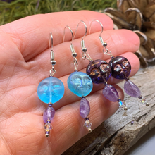Load image into Gallery viewer, Midnight Moon Earrings