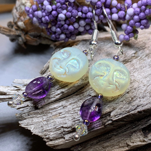 Load image into Gallery viewer, Midnight Moon Earrings