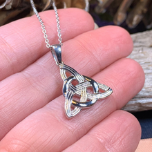 Load image into Gallery viewer, Vanessa Trinity Knot Necklace
