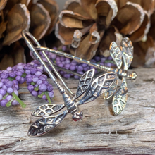Load image into Gallery viewer, Elegant Dragonfly Earrings