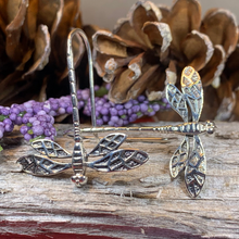 Load image into Gallery viewer, Elegant Dragonfly Earrings