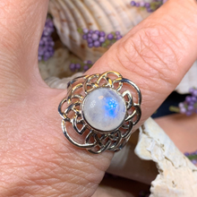Load image into Gallery viewer, Luna Celtic Knot Ring