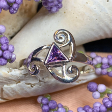 Load image into Gallery viewer, Tara Celtic Spiral Ring