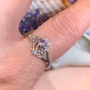 Ailean Thistle Ring