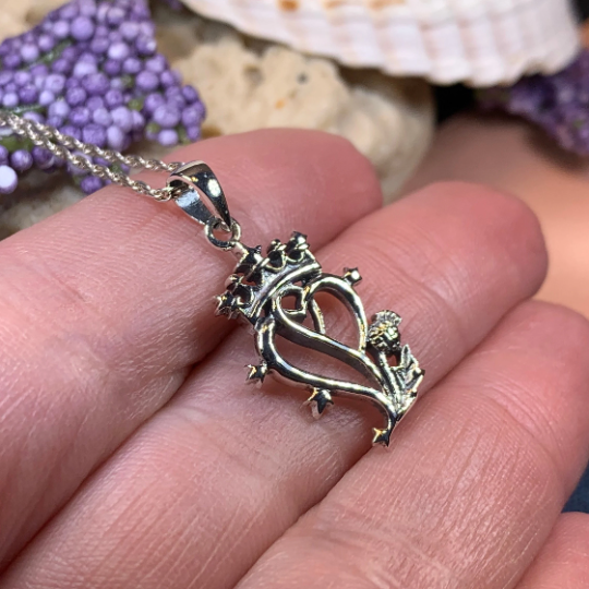 Sweetheart Scottish Luckenbooth Pendant — view 8