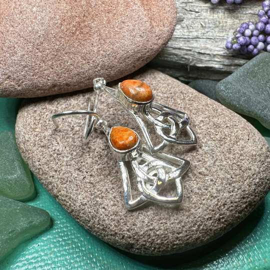 Ella Celtic Knot Earrings — view 6