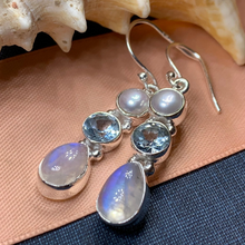 Load image into Gallery viewer, Ava Moonstone Earrings