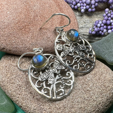 Load image into Gallery viewer, Forest Glen Dragonfly Earrings
