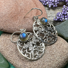 Load image into Gallery viewer, Forest Glen Dragonfly Earrings