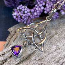Load image into Gallery viewer, Enchanted Trinity Knot Necklace