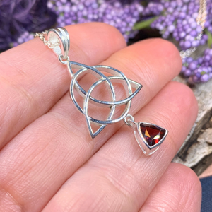 Enchanted Trinity Knot Necklace