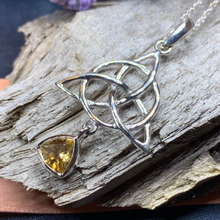 Load image into Gallery viewer, Enchanted Trinity Knot Necklace