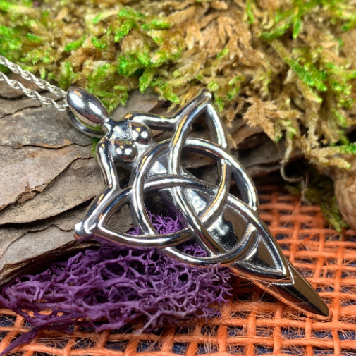Triquetra necklace sterling silver online