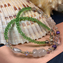 Load image into Gallery viewer, Rose Quartz Ankle Bracelet