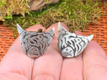 Load image into Gallery viewer, Highland Cow Cuff Links