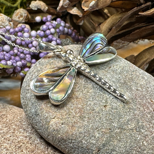 Shimmering Dragonfly Necklace