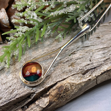 Load image into Gallery viewer, Scottish Raindrop Heathergems Necklace