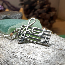 Load image into Gallery viewer, Music Notes Necklace