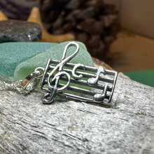 Load image into Gallery viewer, Music Notes Necklace
