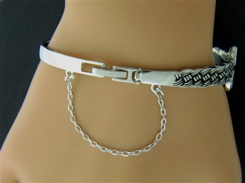 Trinity Knot Bangle Bracelet — view 10