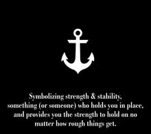 Load image into Gallery viewer, Anchor Necklace, Nautical Jewelry, Inspirational Jewelry, Hope Necklace, Retirement Gift, New Beginnings Gift, Ocean Jewelry, Dad Gift