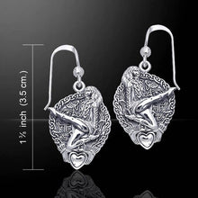 Load image into Gallery viewer, Irish Dancer Earrings, Irish Jewelry, Celtic Jewelry, Step Dancer Gift, Ireland Dance, Irish Dance Gift, Ghillies Jewelry, Irish Dance Shoes