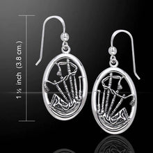 Load image into Gallery viewer, Celtic Bagpipes Earrings