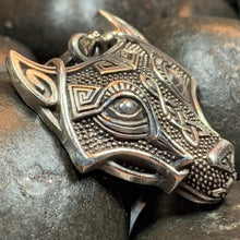 Load image into Gallery viewer, Viking Wolf Necklace