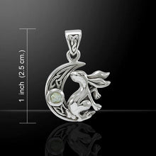 Load image into Gallery viewer, Rabbit Moon Necklace