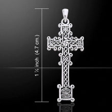 Load image into Gallery viewer, Scottish Skinnet Cross Necklace