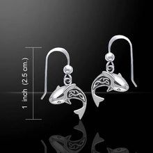 Load image into Gallery viewer, Celtic Shark Earrings