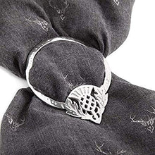 Load image into Gallery viewer, Celtic Thistle Scarf Ring