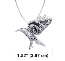 Load image into Gallery viewer, Ashild Raven Celtic Necklace