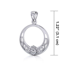 Load image into Gallery viewer, Galway Claddagh Necklace