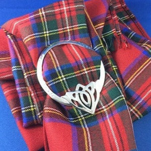 Adaira Celtic Knot Scarf Ring 07