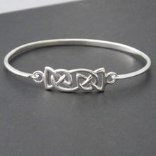 Load image into Gallery viewer, Love Knot Silver Bracelet