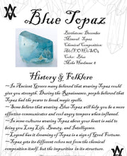 Load image into Gallery viewer, Celtic Morning Ring, Celtic Jewelry, Irish Jewelry, Blue Topaz Ring, Irish Ring, Irish Dance Gift, Anniversary Gift, Bridal Ring, Wiccan