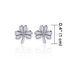 Load image into Gallery viewer, Shamrock Earrings, Celtic Jewelry, Celtic Knot, Clover Jewelry, Anniversary Gift, Irish Jewelry, Graduation Gift, Wife Gift, Girlfriend Gift