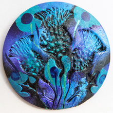 Load image into Gallery viewer, Scotland Triple Thistle Brooch
