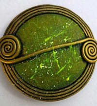 Load image into Gallery viewer, Celtic Ancient Scroll Pin