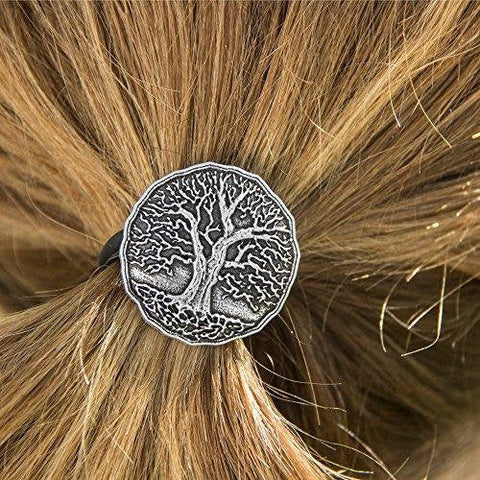 Load image into Gallery viewer, Tree of Life Ponytail Holder