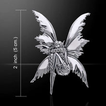 Load image into Gallery viewer, Fairy Necklace, Celtic Jewelry, Elven Jewelry, Butterfly Necklace, Anniversary Gift, Irish Jewelry, Pixie Jewelry, Wife Gift, Fantasy Gift