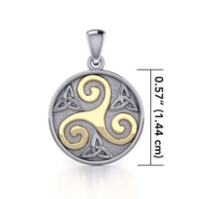 Load image into Gallery viewer, Carran Spiral Necklace

