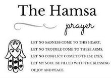 Load image into Gallery viewer, Hamsa Hand Necklace, Celtic Jewelry, Evil Eye Jewelry, Hand Jewelry, Celtic Knot Jewelry, Protection Jewelry, Yoga Jewelry, Mom Gift