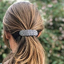 Load image into Gallery viewer, Celtic Peacock Hair Clip