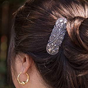 Load image into Gallery viewer, Celtic Peacock Hair Clip for Women