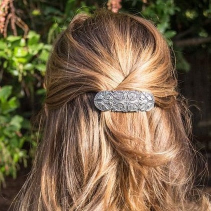 Load image into Gallery viewer, Celtic Peacock Hair Clip for Women